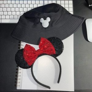 Mickey Ears (bucket hat & headband)
